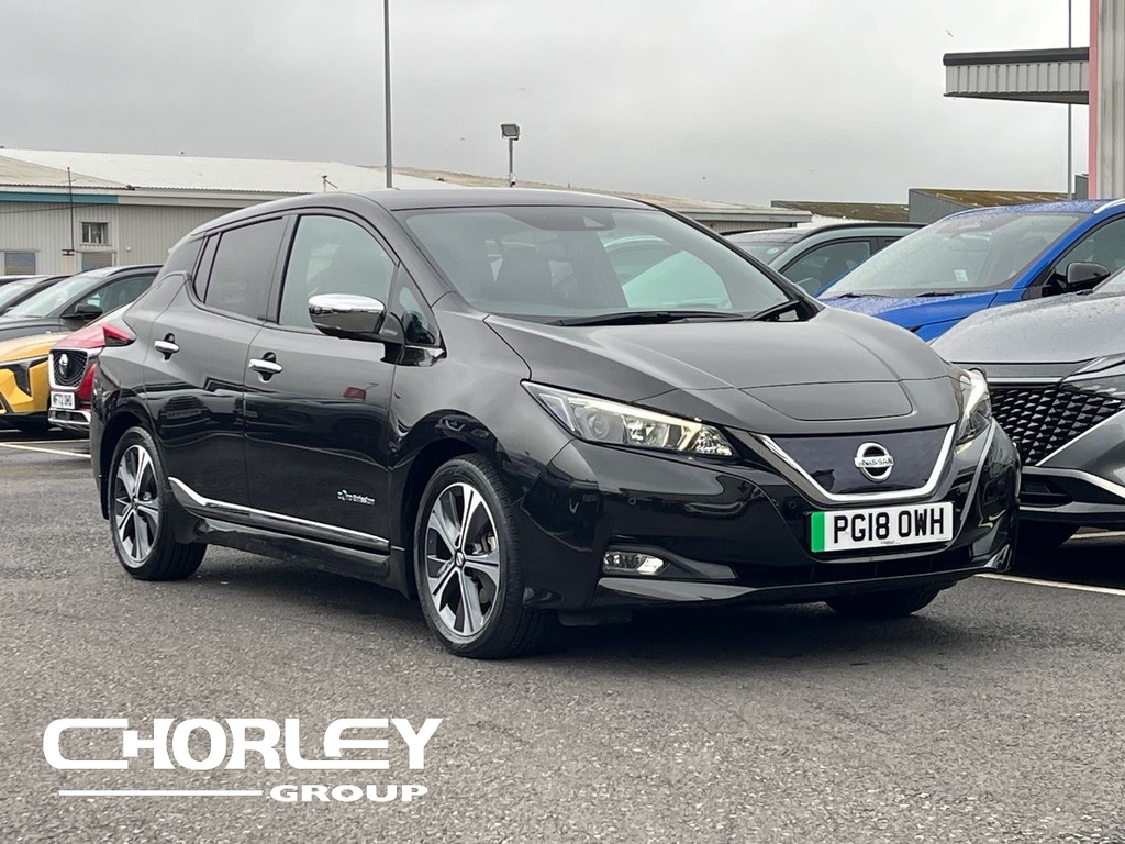 Nissan Leaf 40Kwh N-connecta Hatchback 150 Black