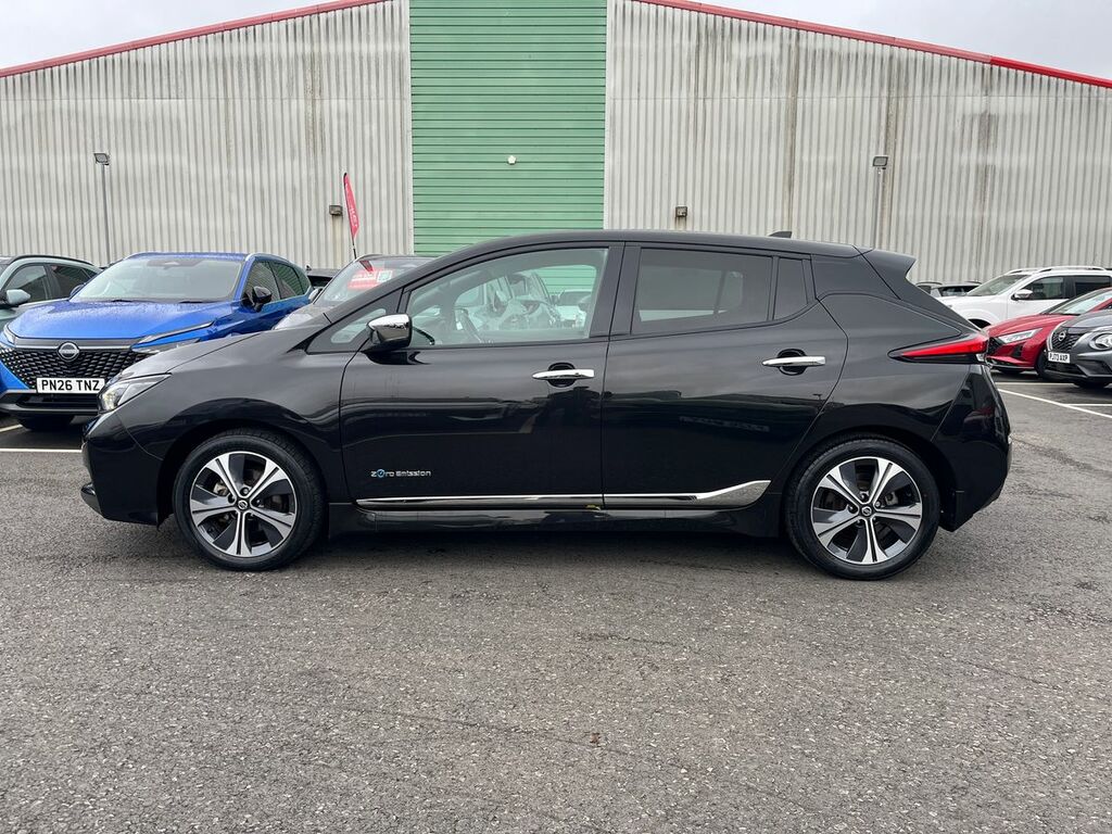Nissan Leaf 40Kwh N-connecta Hatchback 150 Black #6