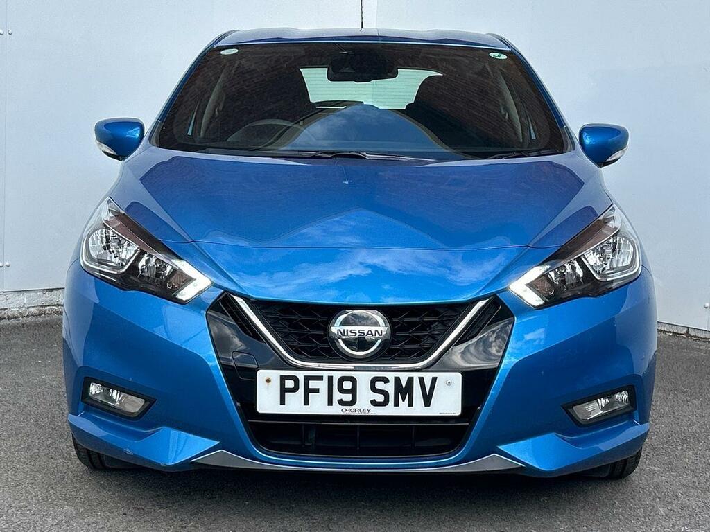Nissan Micra 1.0 Ig-t Acenta Hatchback Xtron Euro 6 Blue #4