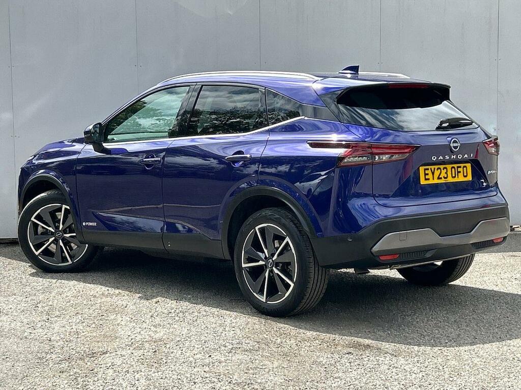 Nissan Qashqai 1.5 H E-power Tekna Suv Hybrid Eur EY23OFO Blue #3