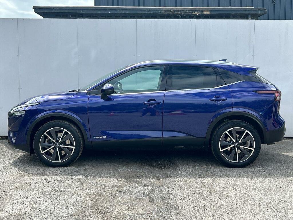 Nissan Qashqai 1.5 H E-power Tekna Suv Hybrid Eur EY23OFO Blue #6