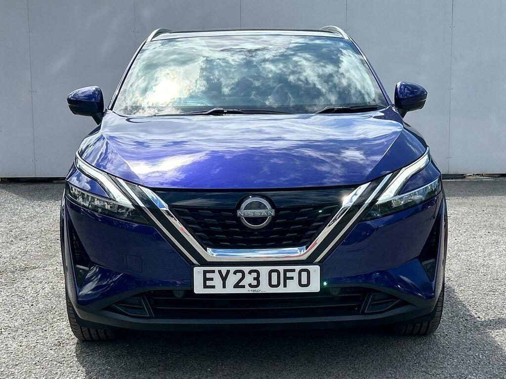 Nissan Qashqai 1.5 H E-power Tekna Suv Hybrid Eur EY23OFO Blue #4