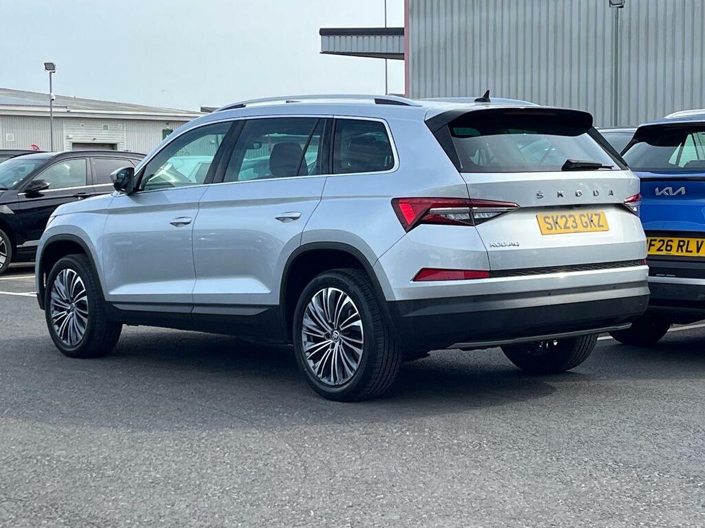 Skoda Kodiaq 1.5 Tsi Act Se L Executive Suv Dsg Euro SK23GKZ Silver #3