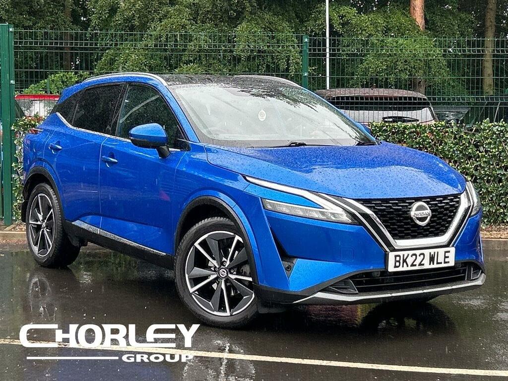 Nissan Qashqai 1.3 Dig-t Mhev Tekna Suv Hybrid Xtron E Blue