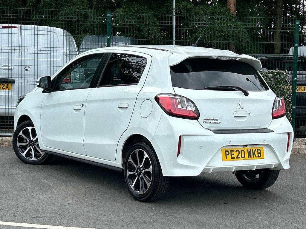 Mitsubishi Mirage 1.2 First Edition Hatchback Cvt Euro 6 White #3