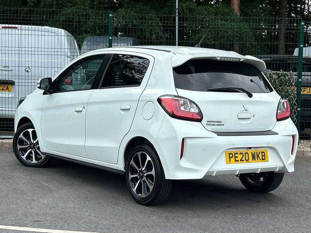 Mitsubishi Mirage 1.2 First Edition Hatchback Cvt Euro 6 White #3