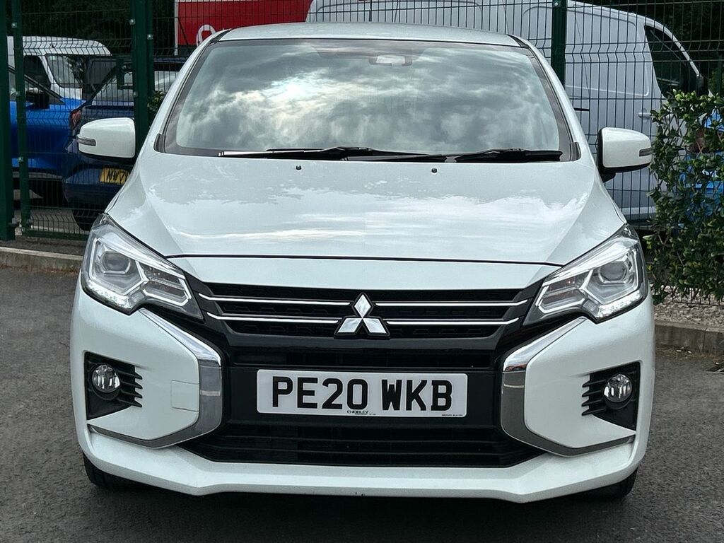 Mitsubishi Mirage 1.2 First Edition Hatchback Cvt Euro 6 White #4