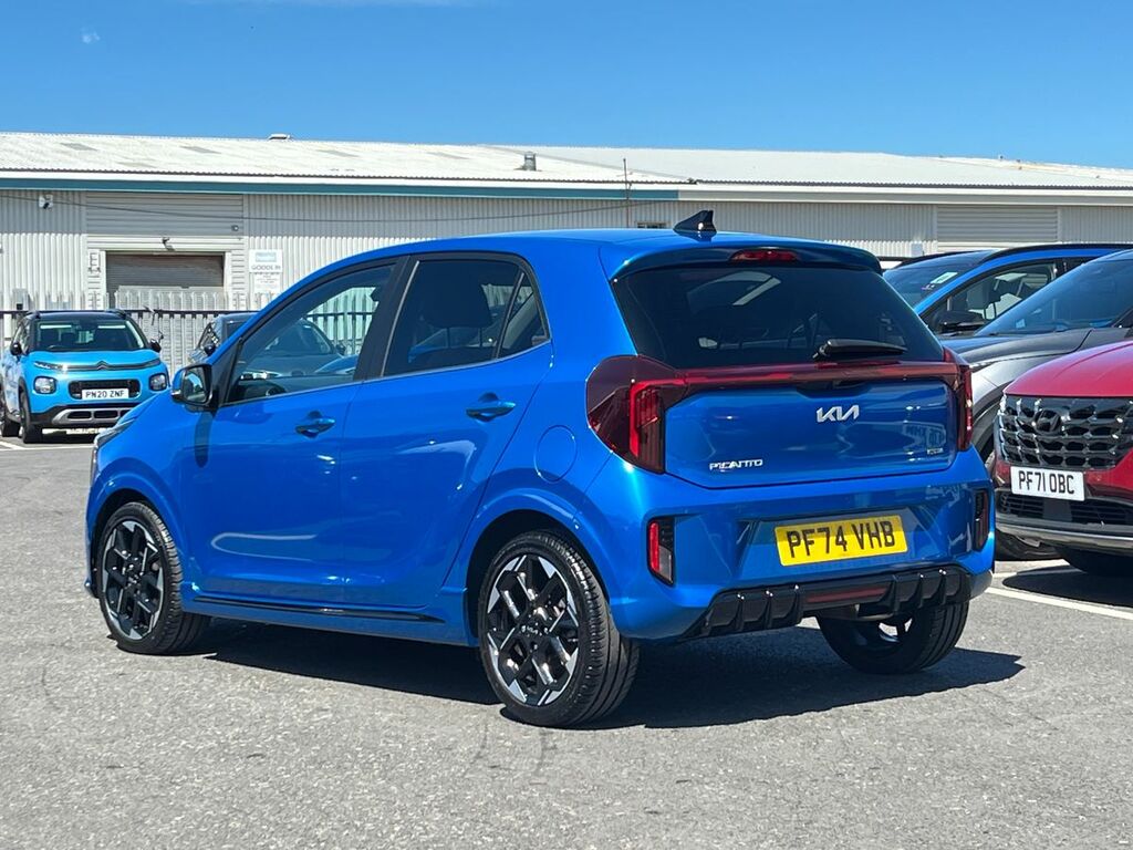 Kia Picanto 1.2 Gt-line S Hatchback Euro 6 Blue #3