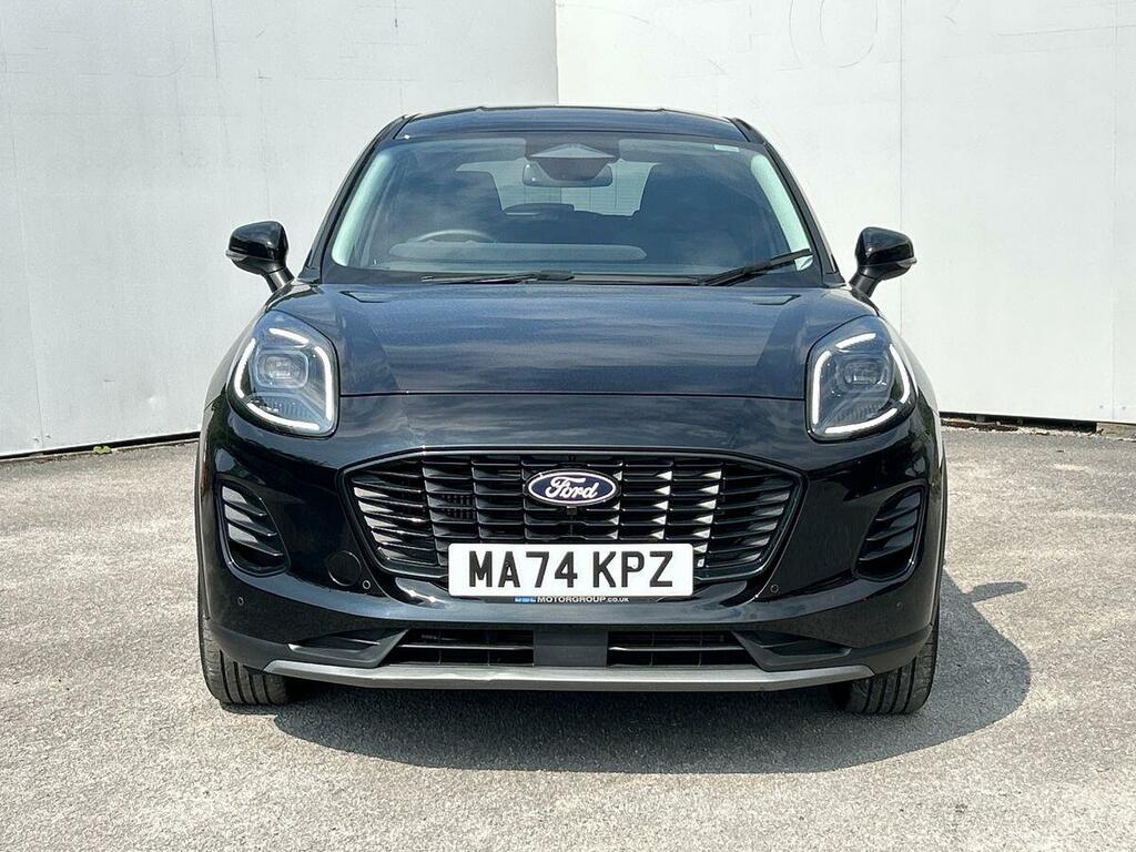 Ford Puma 1.0T Ecoboost Mhev Titanium Suv Hybrid MA74KPZ Black #4