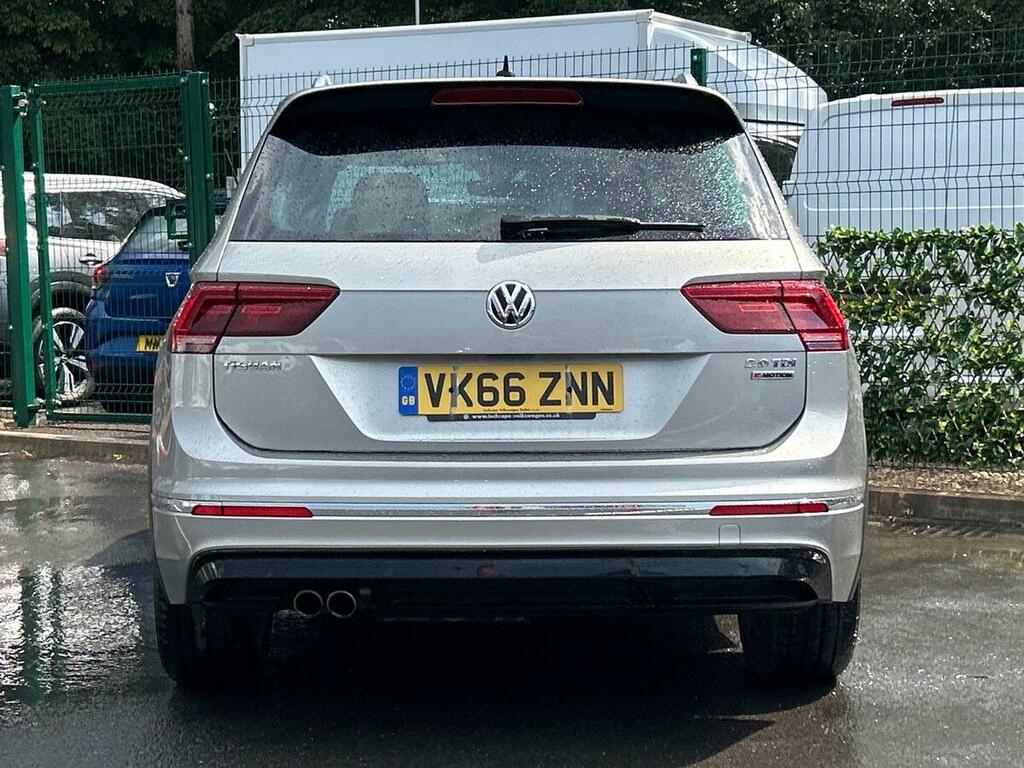 Volkswagen Tiguan 2.0 Tdi Bluemotion Tech R-line Suv Dsg Silver #5