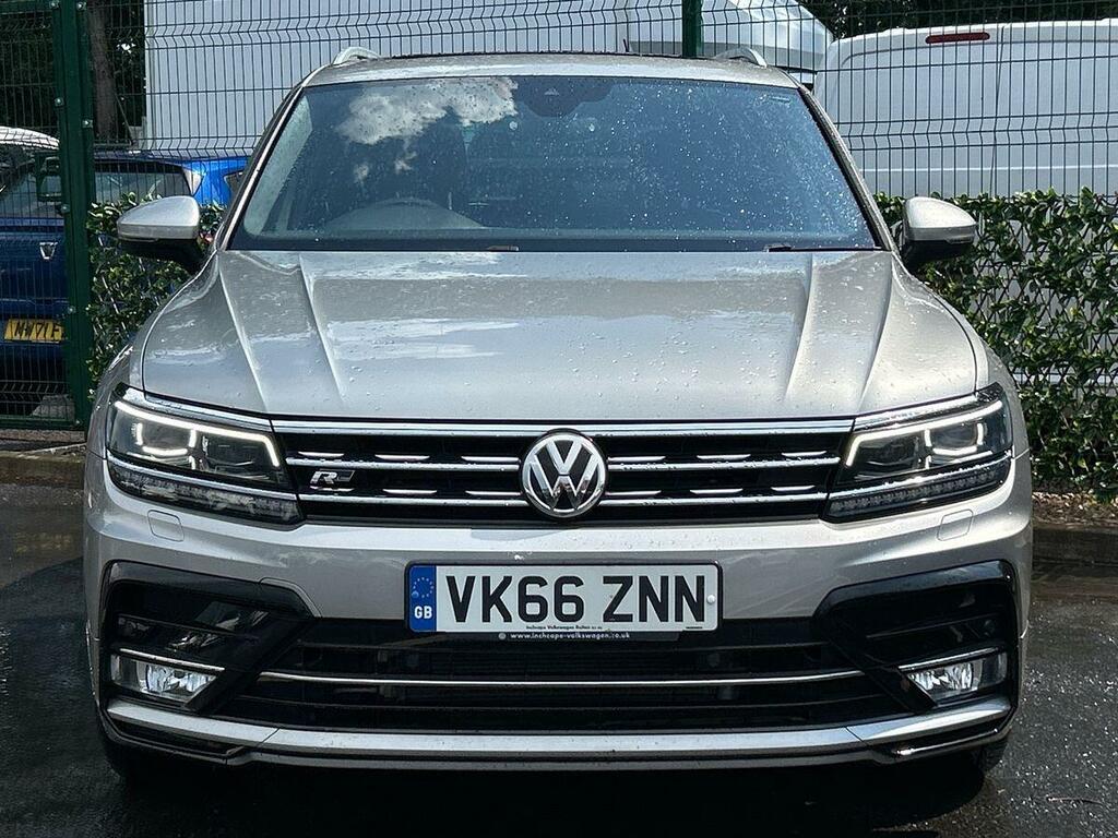 Volkswagen Tiguan 2.0 Tdi Bluemotion Tech R-line Suv Dsg Silver #4