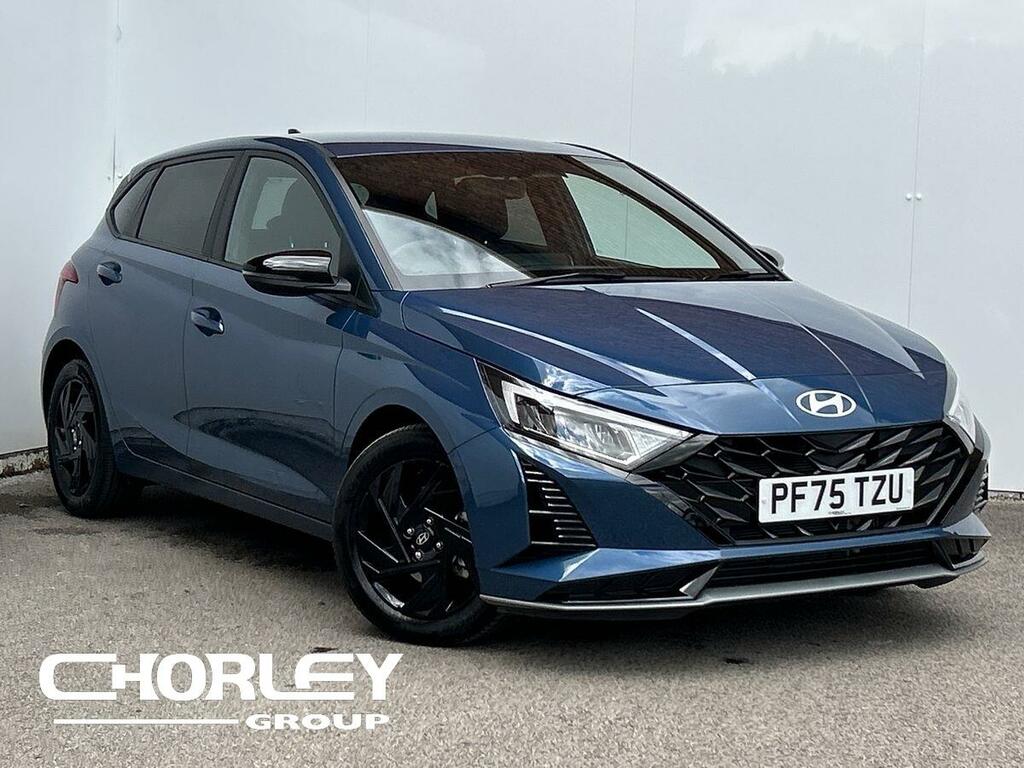 Hyundai I20 1.0 T-gdi Black Line Hatchback E Blue