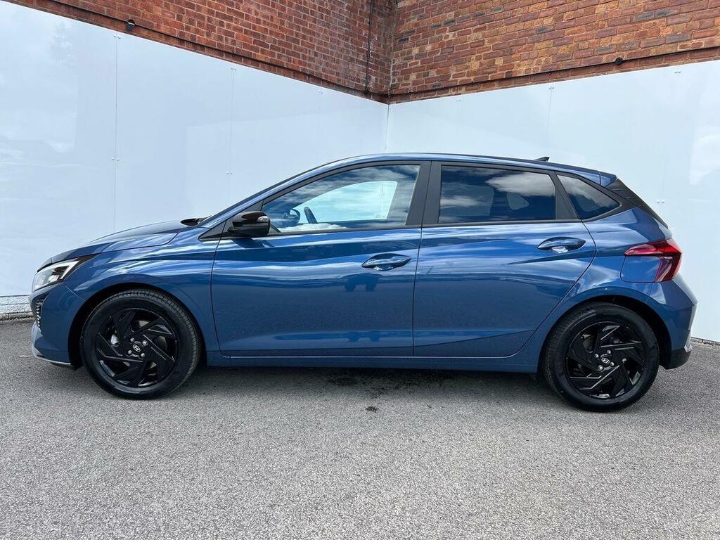 Hyundai I20 1.0 T-gdi Black Line Hatchback E Blue #6