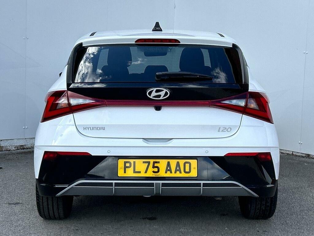 Hyundai I20 1.0 T-gdi Tech Line Hatchback Dct Euro White #5