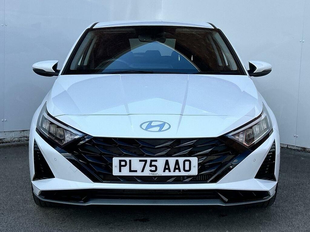 Hyundai I20 1.0 T-gdi Tech Line Hatchback Dct Euro White #4