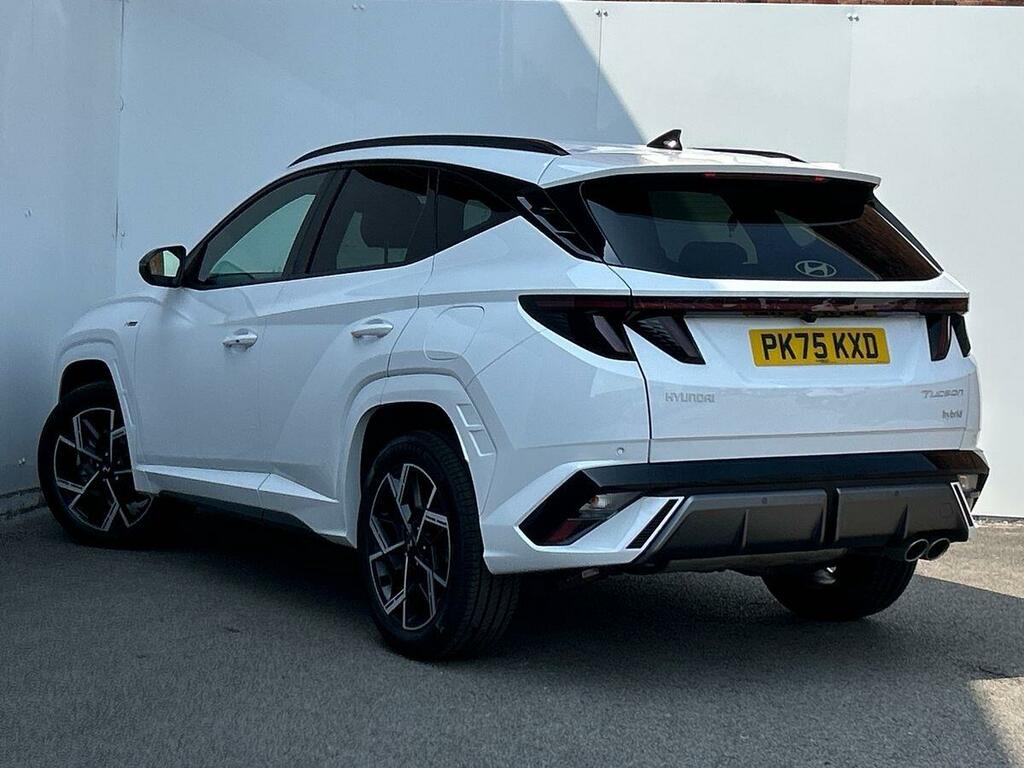 Hyundai Tucson 1.6 T-gdi N Line Suv Hybrid Euro 6 White #3