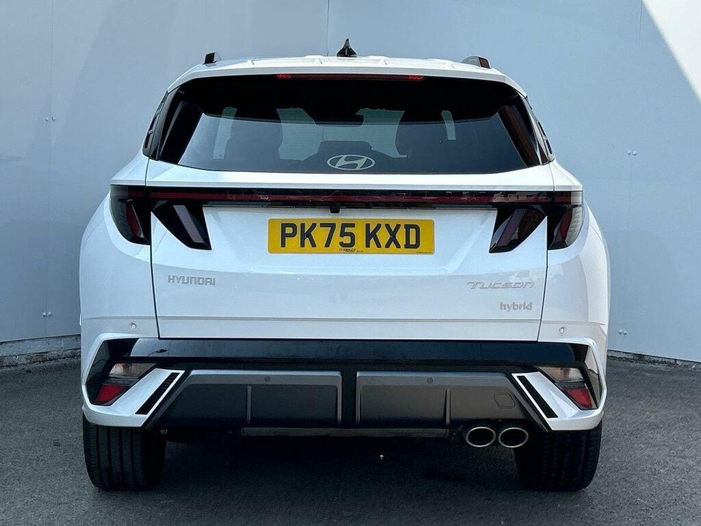 Hyundai Tucson 1.6 T-gdi N Line Suv Hybrid Euro 6 White #5