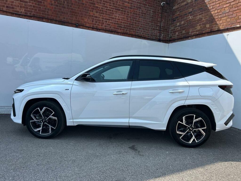 Hyundai Tucson 1.6 T-gdi N Line Suv Hybrid Euro 6 White #6