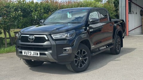Toyota HILUX 2.8 Hilux Invincible VU73JXW Black #2