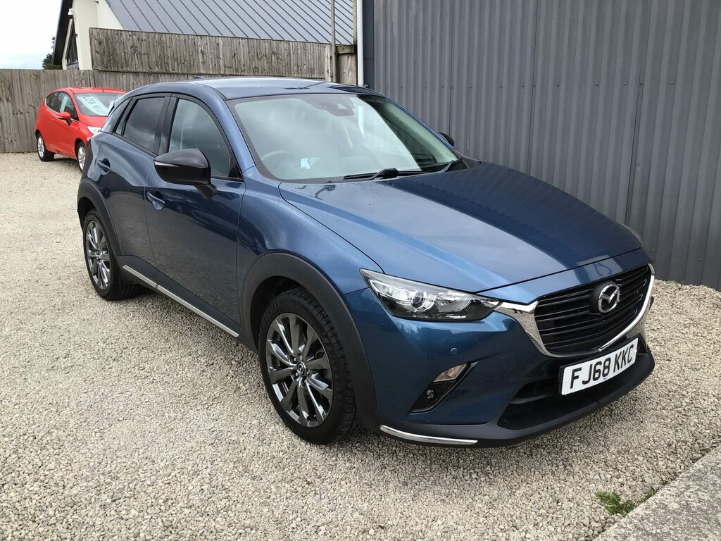 Mazda CX-3 Sport Black 2.0 119 Bhp Only Blue #3