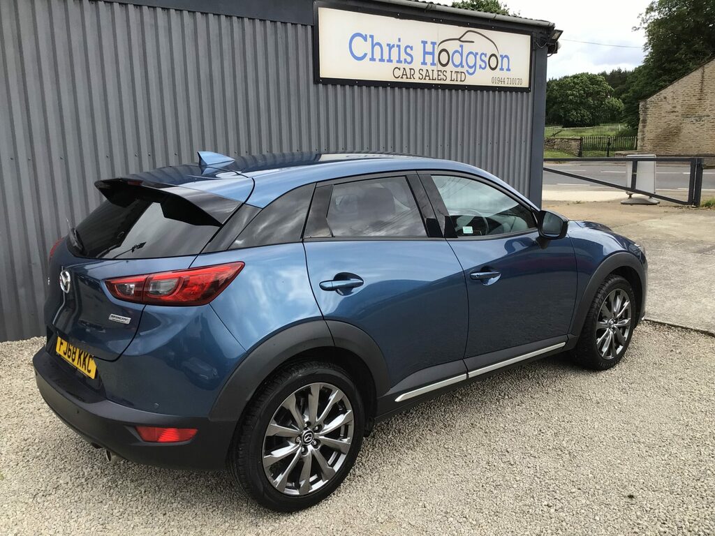 Mazda CX-3 Sport Black 2.0 119 Bhp Only Blue #4