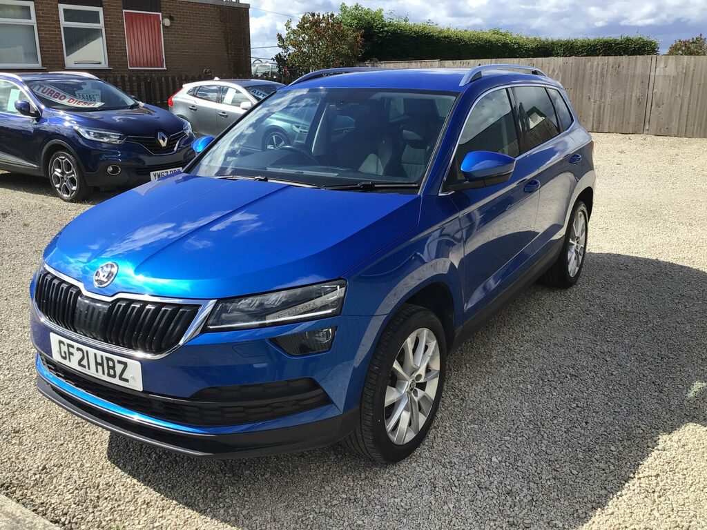 Skoda Karoq Se L Tsi 1.0 109 Bhp One Owner Onl Blue