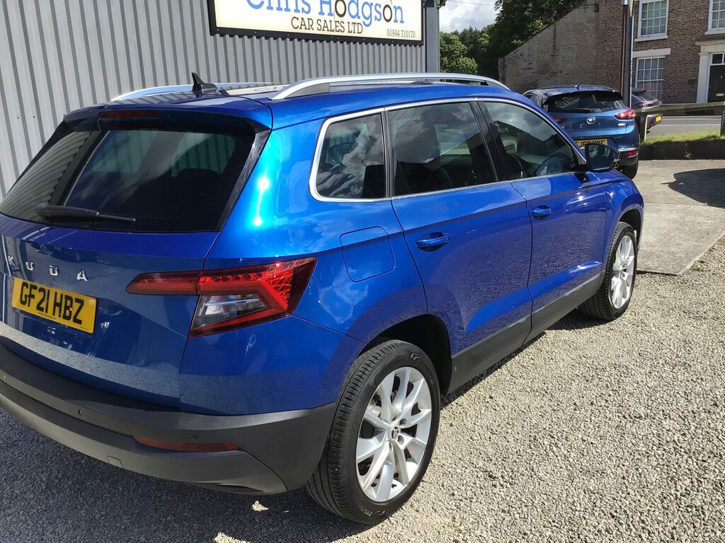Skoda Karoq Se L Tsi 1.0 109 Bhp One Owner Onl Blue #5