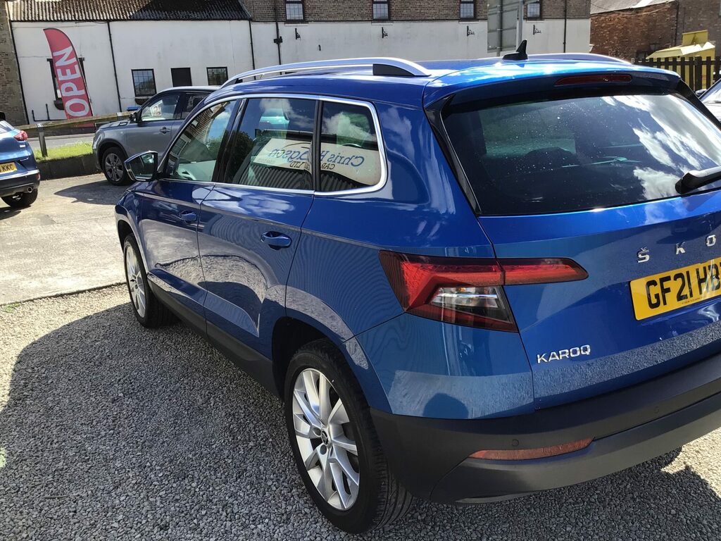 Skoda Karoq Se L Tsi 1.0 109 Bhp One Owner Onl Blue #6