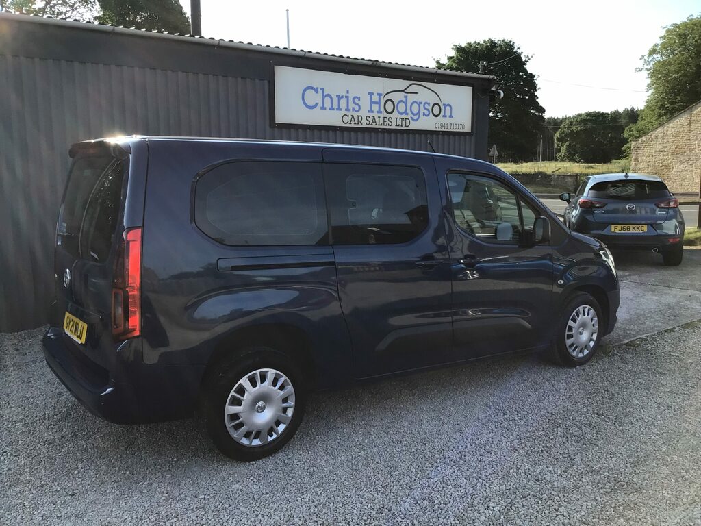 Vauxhall Combo 1.2 109 Bhp 7 Seater Only 42 155 M Blue #4