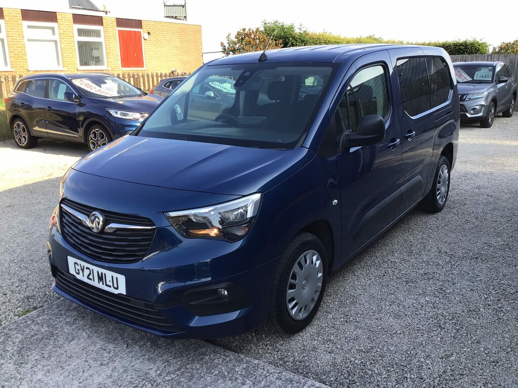 Vauxhall Combo 1.2 109 Bhp 7 Seater Only 42 155 M Blue