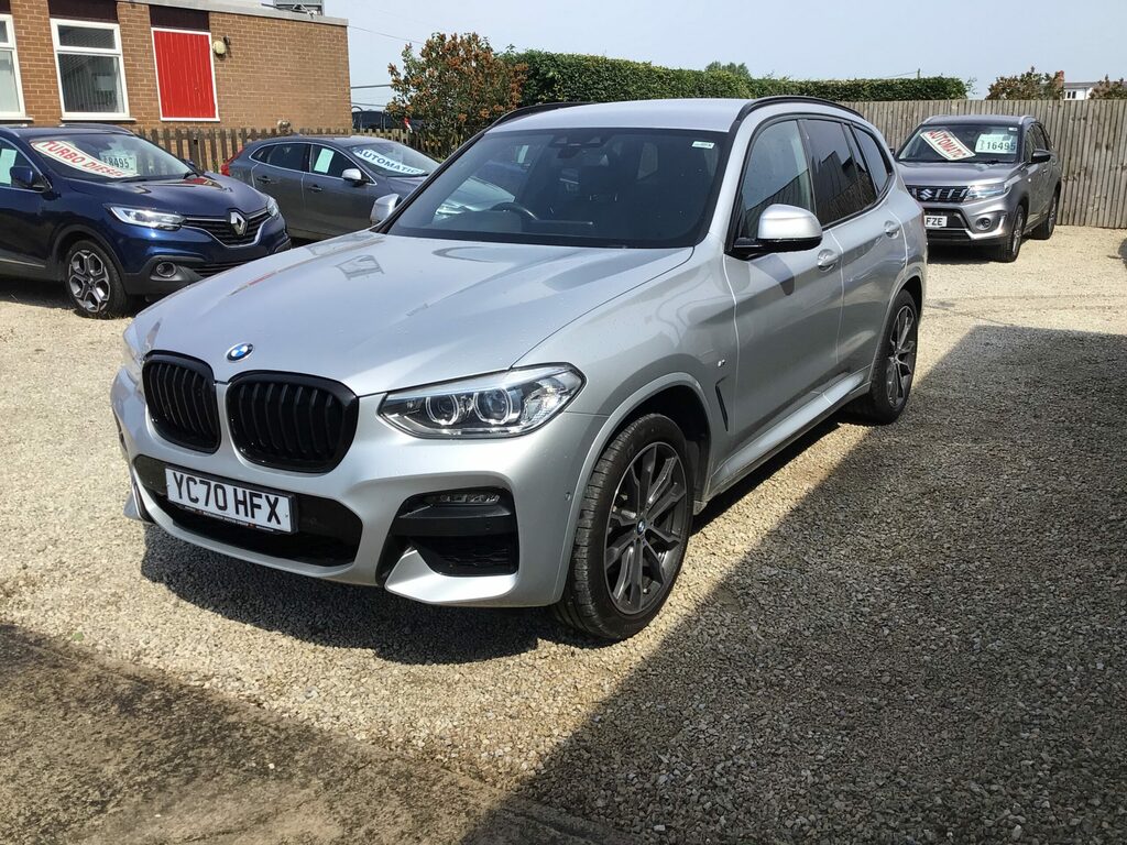 BMW X3 2.0 181 Bhp 4X4 Only 49 Silver