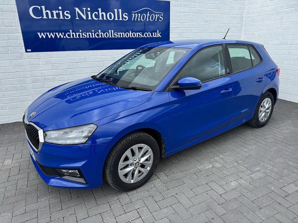 Skoda Fabia Tsi Se Comfort Blue