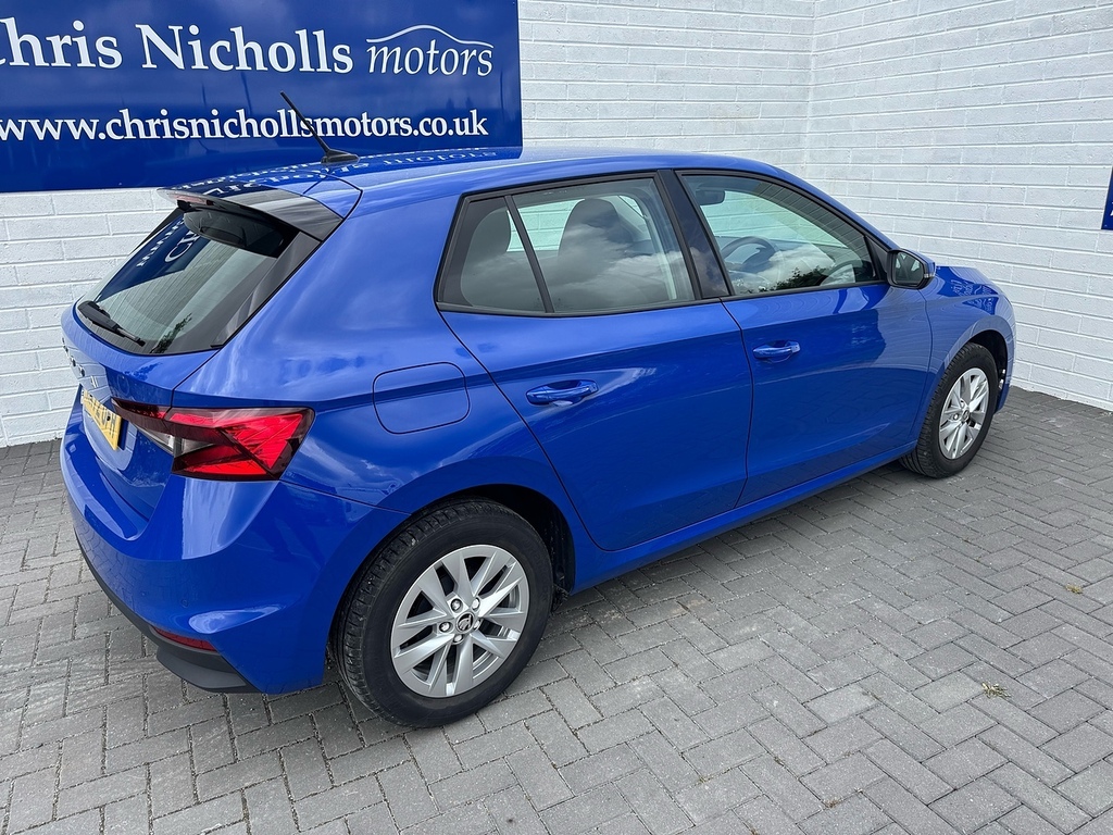 Skoda Fabia Tsi Se Comfort MA72UFH Blue #2