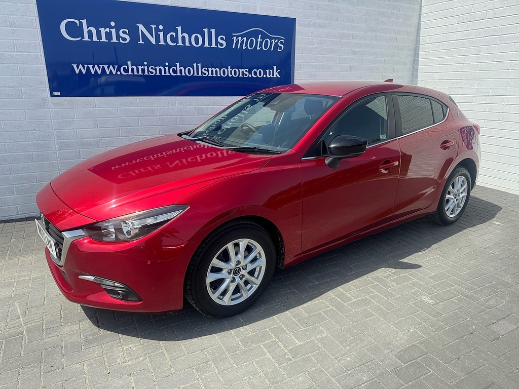 Mazda 3 Skyactiv-g Se-l Nav Red