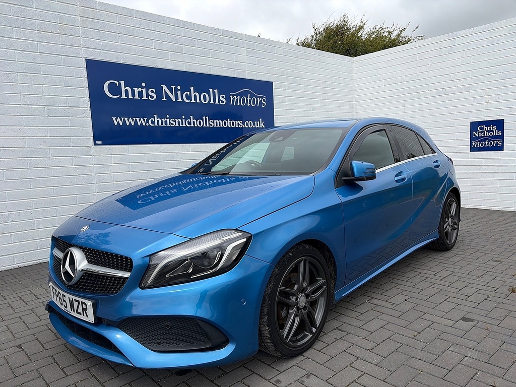 Mercedes-Benz A Class A180 Amg Line Blue