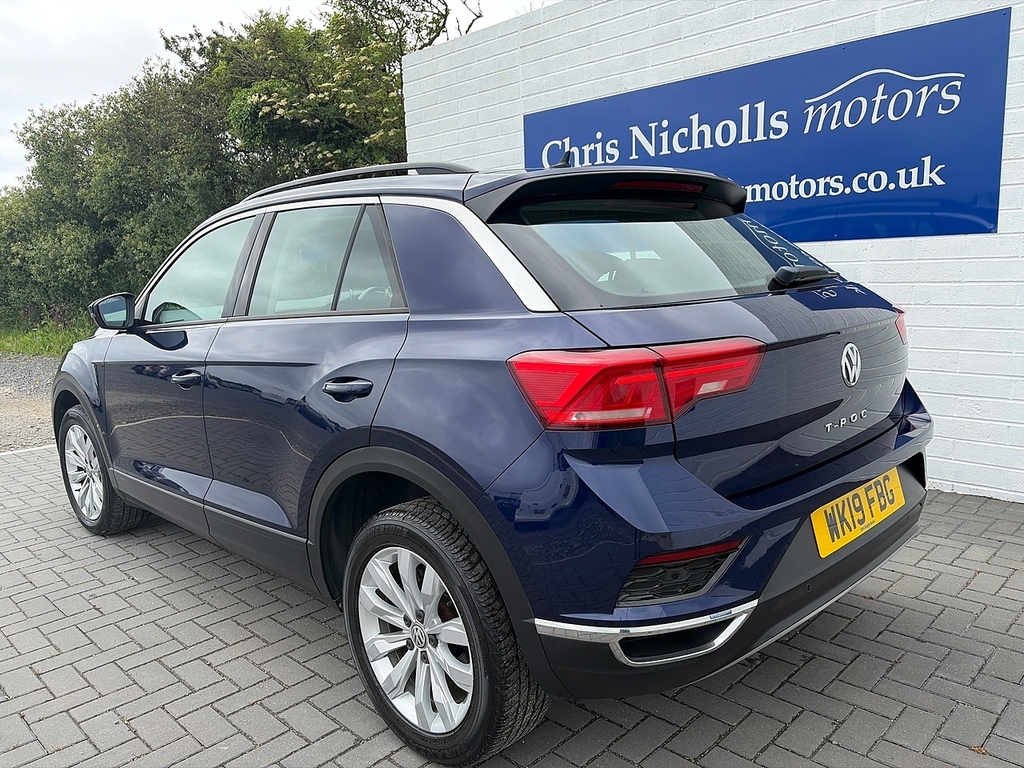 Volkswagen T-Roc Tsi Evo Se WK19FBG Blue #2