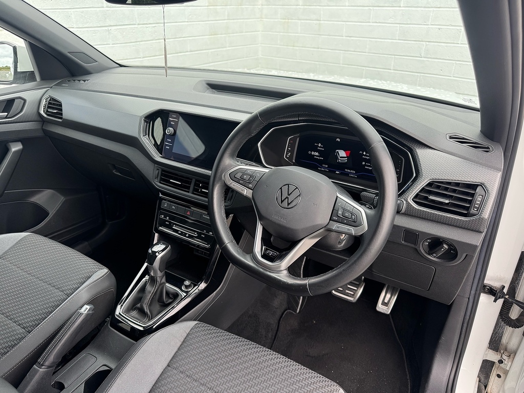 Volkswagen T-Cross Tsi R-line AV71THU White #5
