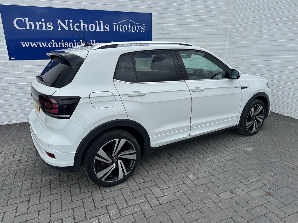 Volkswagen T-Cross Tsi R-line AV71THU White #2