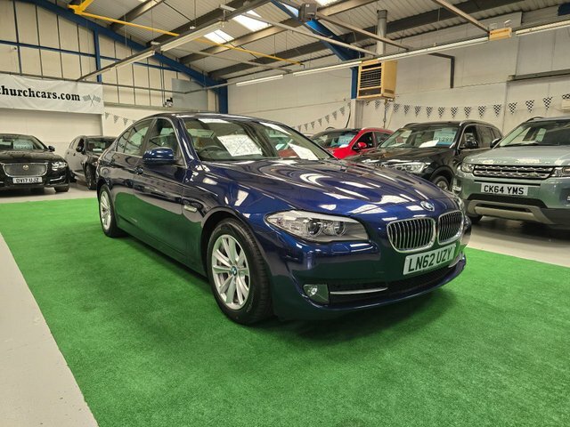 BMW 5 Series 2.0 520D Se Steptronic Euro 5 S S Blue #4