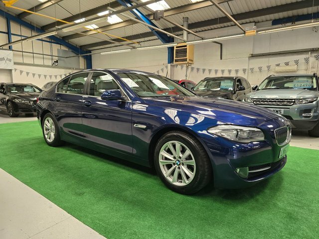 BMW 5 Series 2.0 520D Se Steptronic Euro 5 S S Blue #3