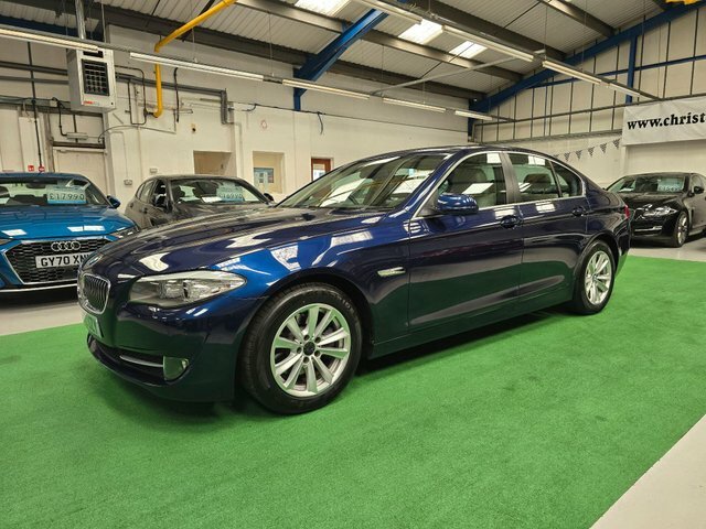 BMW 5 Series 2.0 520D Se Steptronic Euro 5 S S Blue