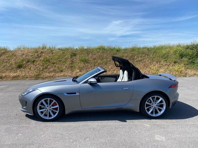 Jaguar F-Type V6 S Convertible Grey #4