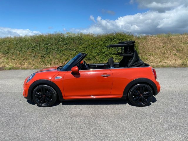 Mini Convertible Cooper S Convertible Orange #3