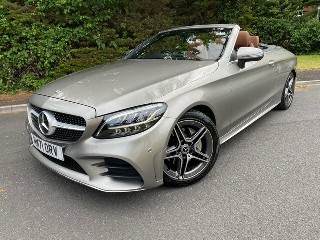 Mercedes-Benz C Class C220d Amg Line Edition Silver