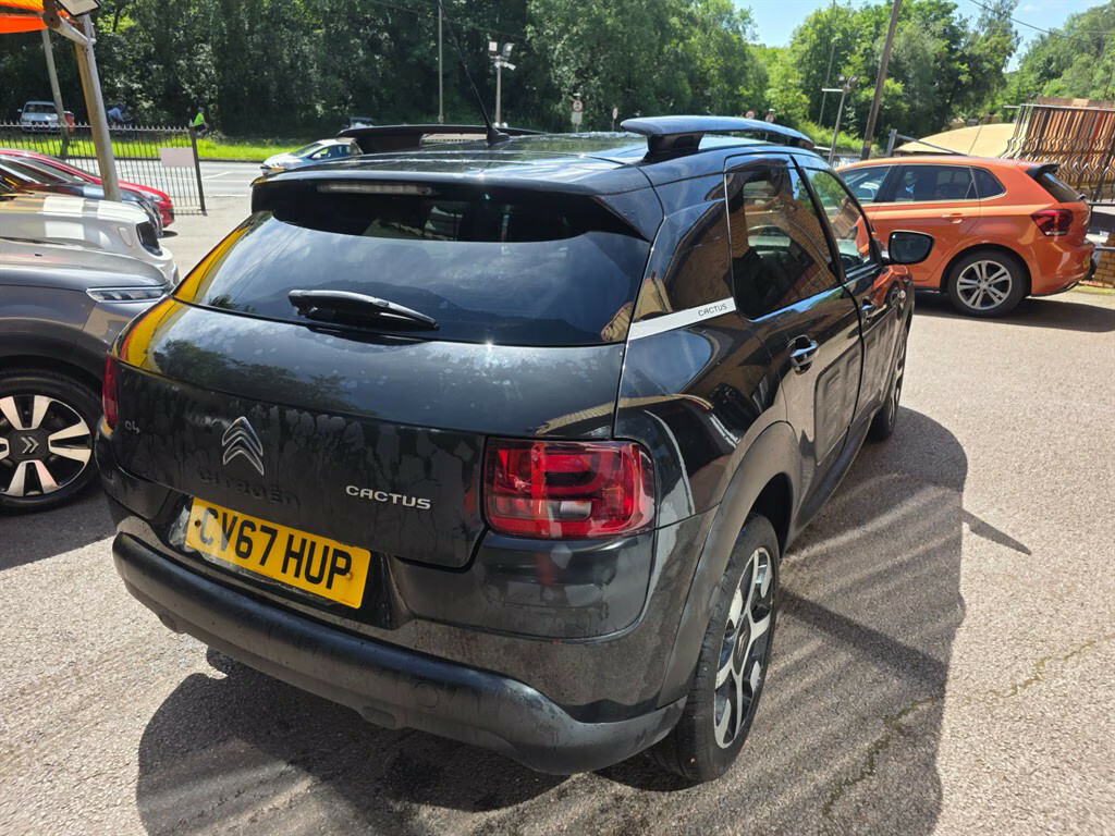 Citroen C4 Cactus Bluehdi Flair Edition Hatchback Black #5