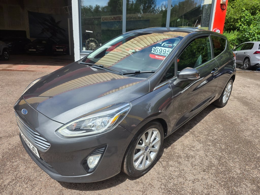 Ford Fiesta Titanium Tdci Hatchback CU68HJO Grey #6