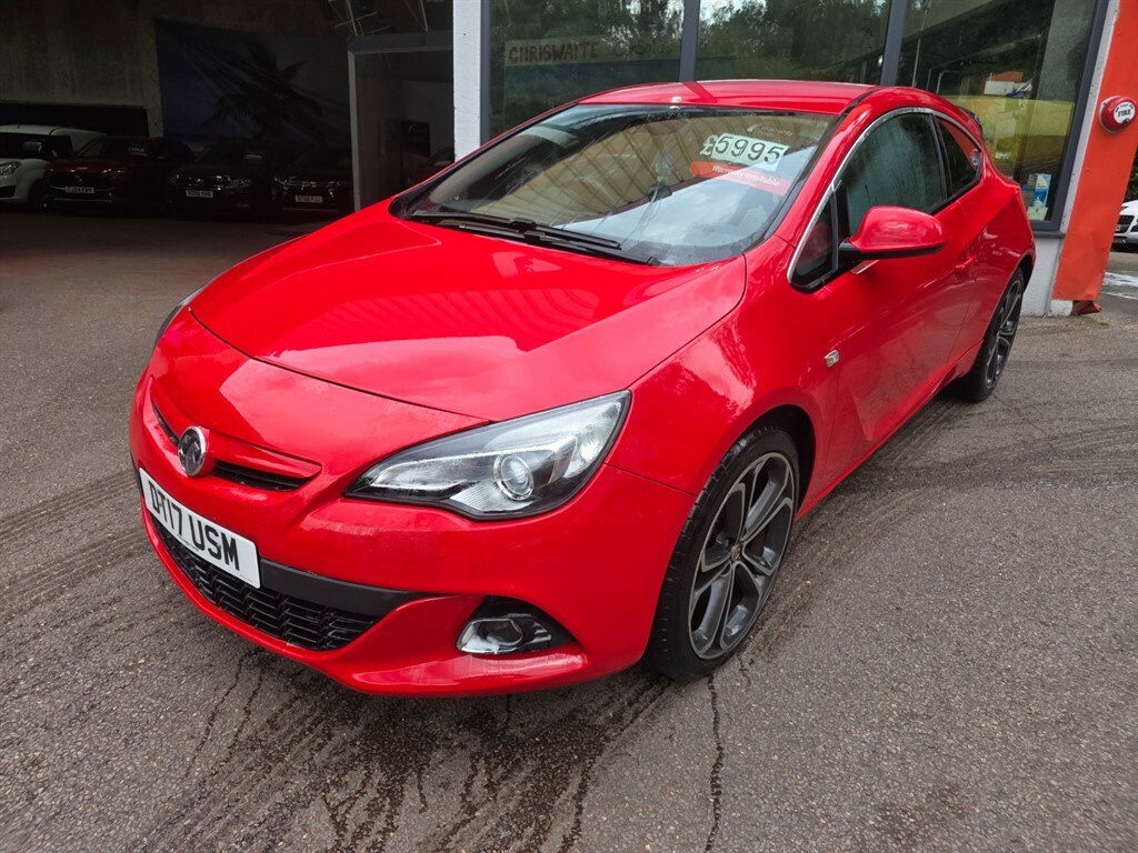 Vauxhall Astra GTC Limited Edition S S Hatchback Red