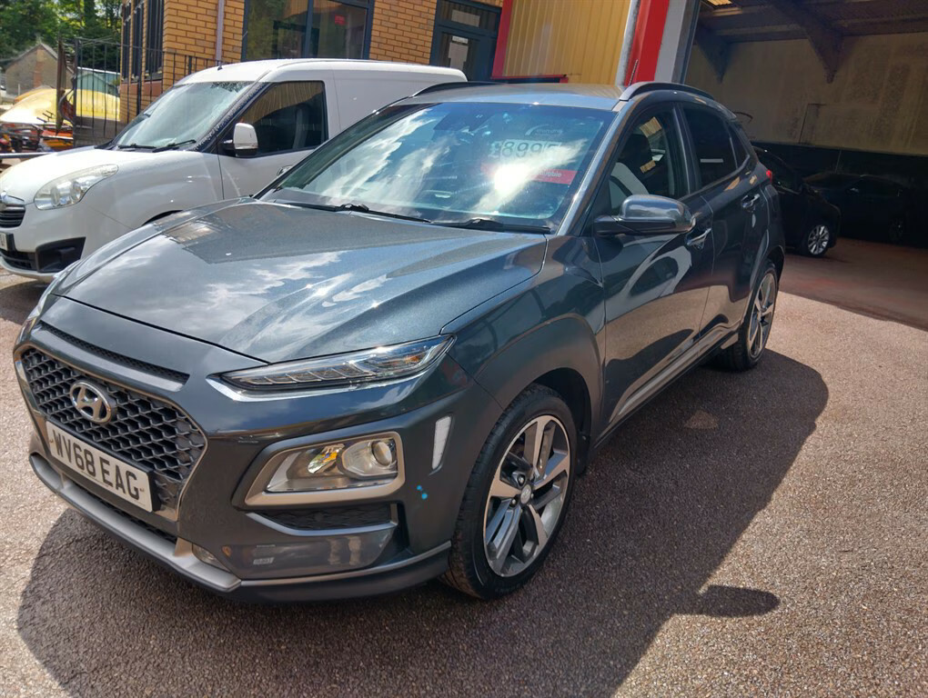 Hyundai Kona Premium Se Hatchback WV68EAG Grey #4