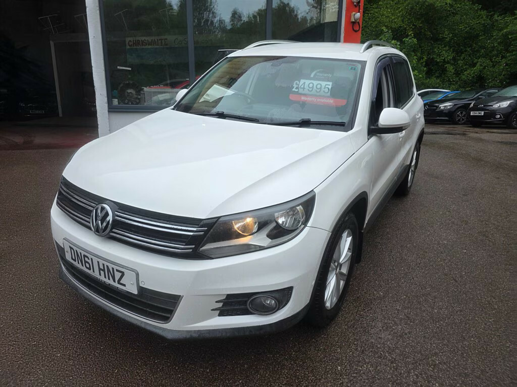 Volkswagen Tiguan Se Tdi Bluemotion Technology Estate White