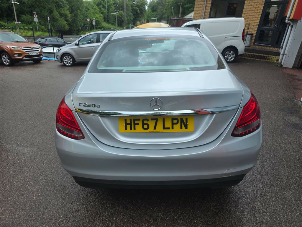 Mercedes-Benz C Class C220d Se 9G-tronic Saloon HF67LPN Silver #5